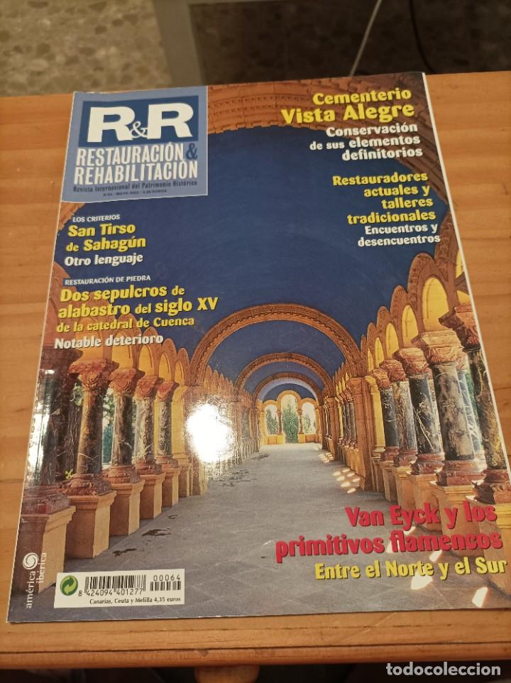 Collectionnisme de Revues et Journaux: REVISTA RESTAURACI&Oacute;N Y REHABILITACI&Oacute;N.N.64 2002,82 PAG.VER &Iacute;NDICE..