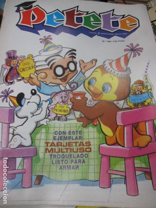 Coleccionismo de revistas y peri&oacute;dicos: REVISTA PETETE N&deg; 108