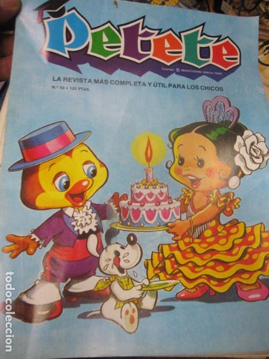 Coleccionismo de revistas y peri&oacute;dicos: REVISTA PETETE N&deg; 53