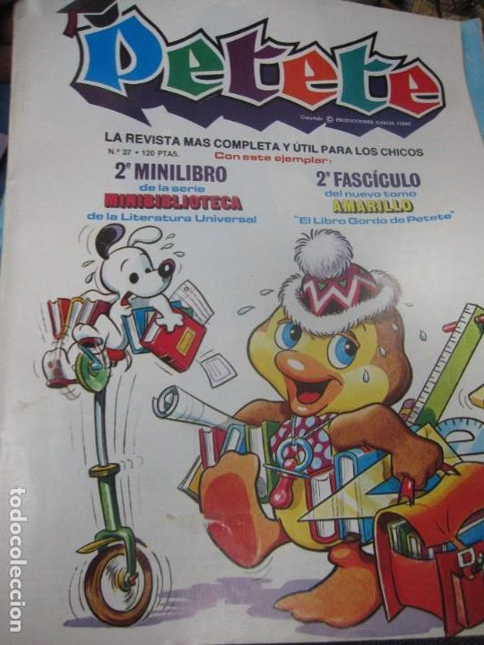Coleccionismo de revistas y peri&oacute;dicos: REVISTA PETETE N&deg; 37