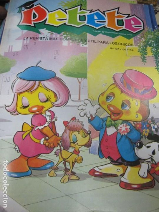 Coleccionismo de revistas y peri&oacute;dicos: REVISTA PETETE N&deg; 137
