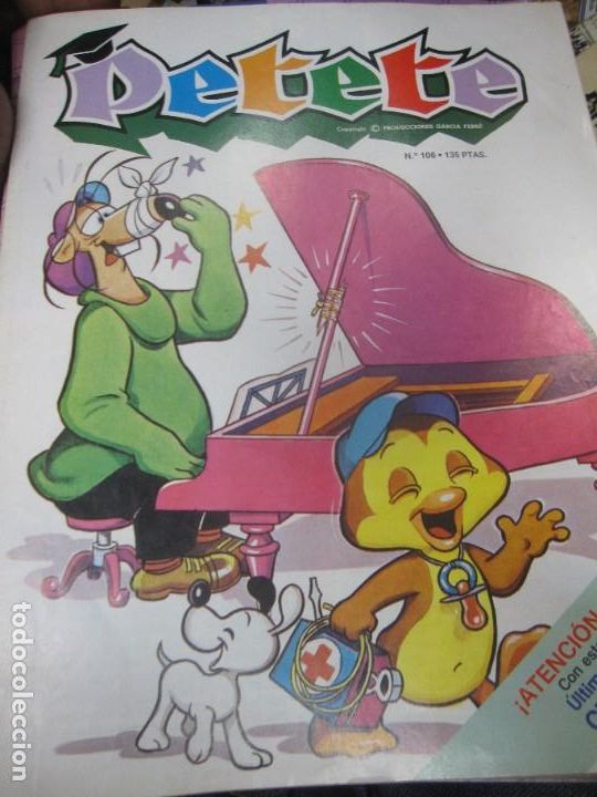 Coleccionismo de revistas y peri&oacute;dicos: REVISTA PETETE N&deg; 106