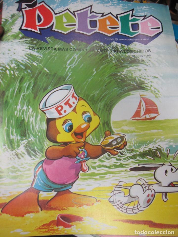 Coleccionismo de revistas y peri&oacute;dicos: REVISTA PETETE N&deg; 86