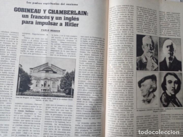 Sammeln von Zeitschriften und Zeitungen: GOBINEAU Y CHAMBERLAIN IMPULSARON A HITLER. RECORTE DE TRIUNFO JULIO 1979