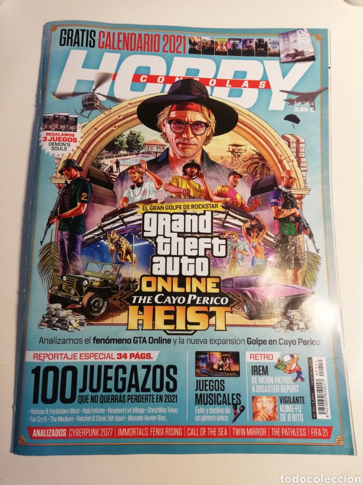 Coleccionismo de Revistas y Peri&oacute;dicos: REVISTA HOBBY CONSOLAS N&deg; 354 (GTA ONLINE)