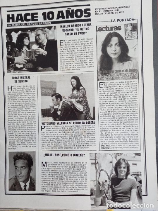 Coleccionismo de Revistas y Peri&oacute;dicos: emma cohen victoriano valencia miguel bose marlon brando jorge mistral