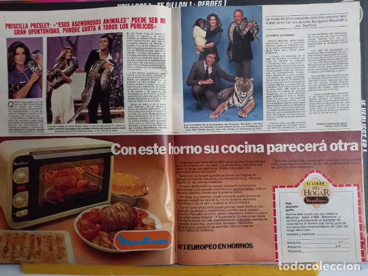 Collezionismo di Riviste e Giornali: PRISCILLA PRESLEY JIM STAFFORD BURGUESS MEREDITH ESOS ASOMBROSOS ANIMALES
