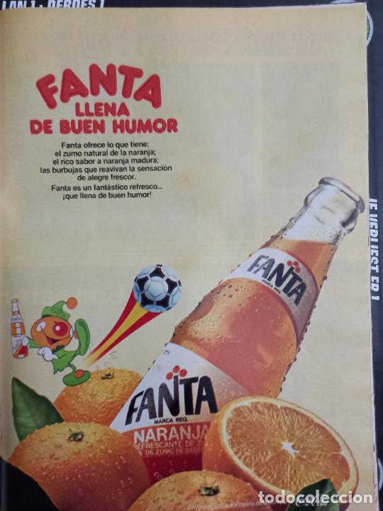 Coleccionismo de Revistas y Peri&oacute;dicos: ANUNCIO FANTA NARANJA EL MUNDIAL 82
