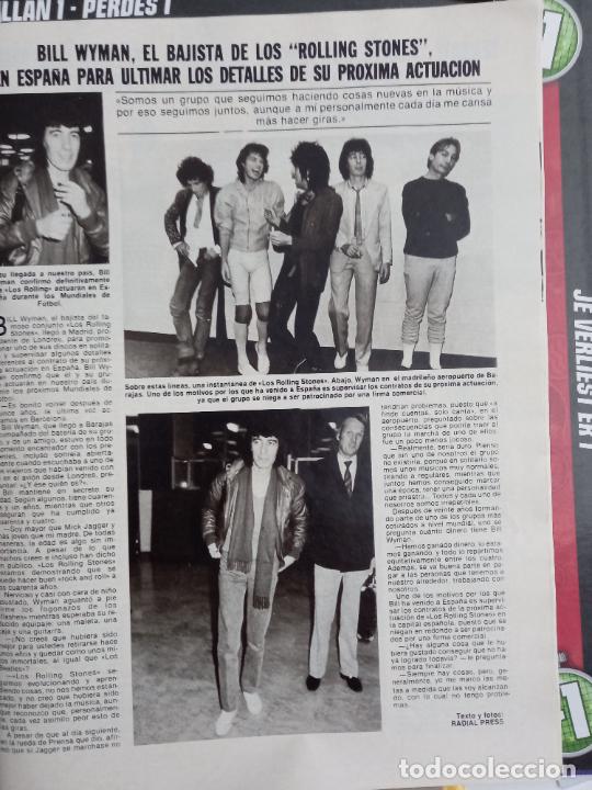 Coleccionismo de Revistas y Peri&oacute;dicos: BILL WYMAN THE ROLLING STONES