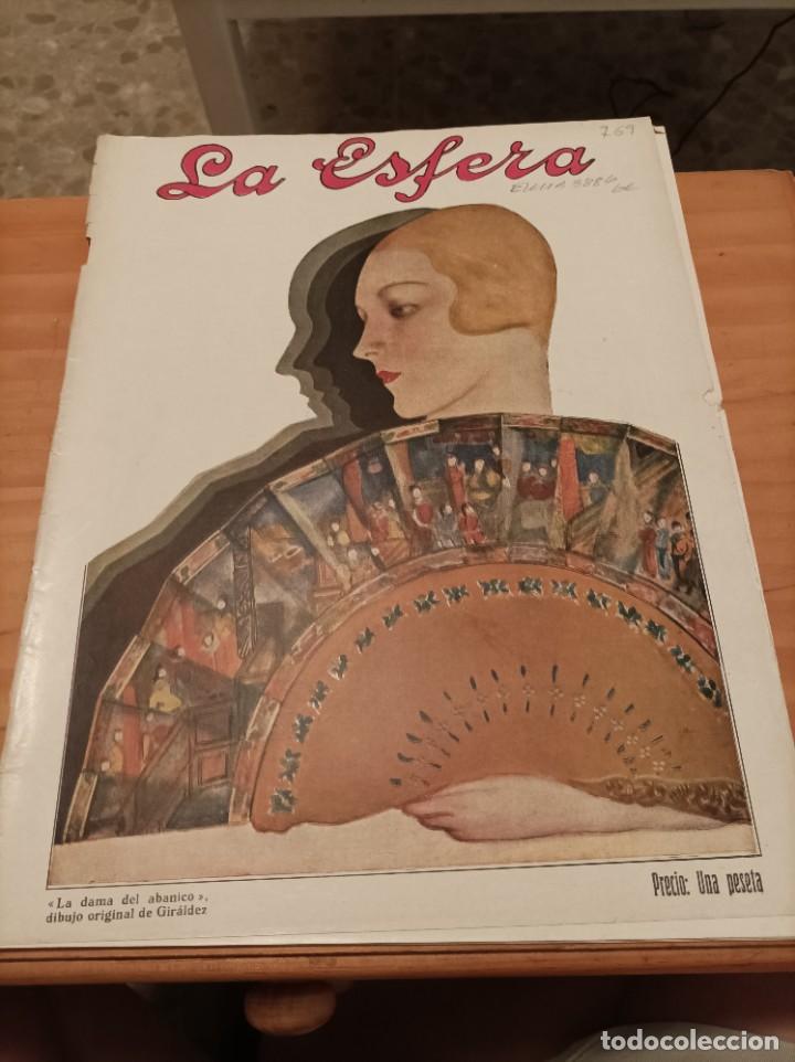 Sammeln von Zeitschriften und Zeitungen: REVISTA LA ESFERA.A&Ntilde;O XV, NUM.769,29 SEPTIEMBRE 1928.
