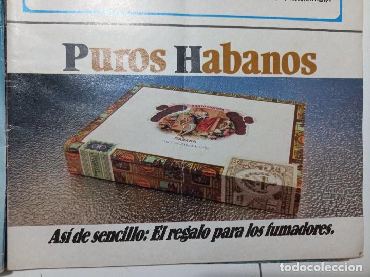 Coleccionismo de Revistas y Peri&oacute;dicos: PUBLICIDAD. ANUNCIO DE PUROS HABANOS. RECORTE TRIUNFO DICIEMBRE 1979