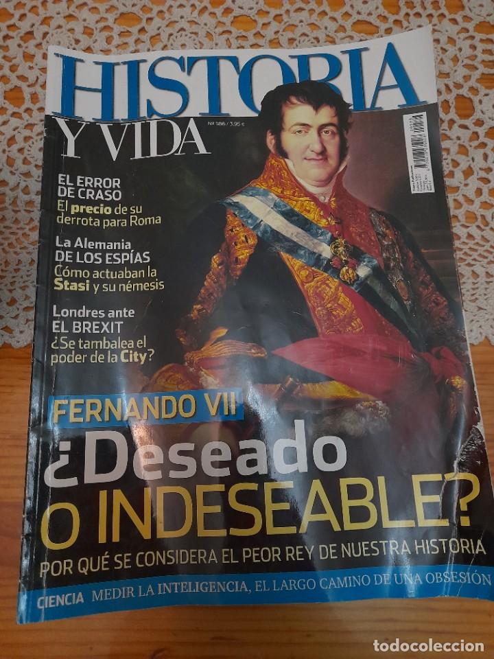 Coleccionismo de revistas y peri&oacute;dicos: Revista HISTORIA Y VIDA N&deg; 586 Alemania stasi Daubigny