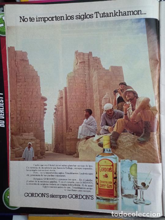 Coleccionismo de revistas y peri&oacute;dicos: ANUNCIO GIN GINEBRA GORDONS GORDON