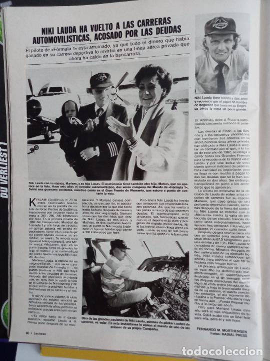 Coleccionismo de Revistas y Peri&oacute;dicos: niki lauda nicky LAUDA FORMULA 1
