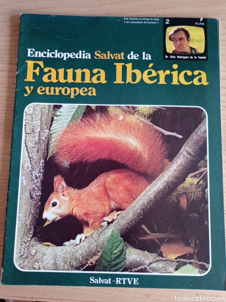 Coleccionismo de Revistas y Peri&oacute;dicos: ENCICLOPEDIA SALVAT DE LA FAUNA IB&Eacute;RICA Y EUROPEA RODR&Iacute;GUEZ DE LA FUENTE RTVE 1975 FASC&Iacute;CULO N 2