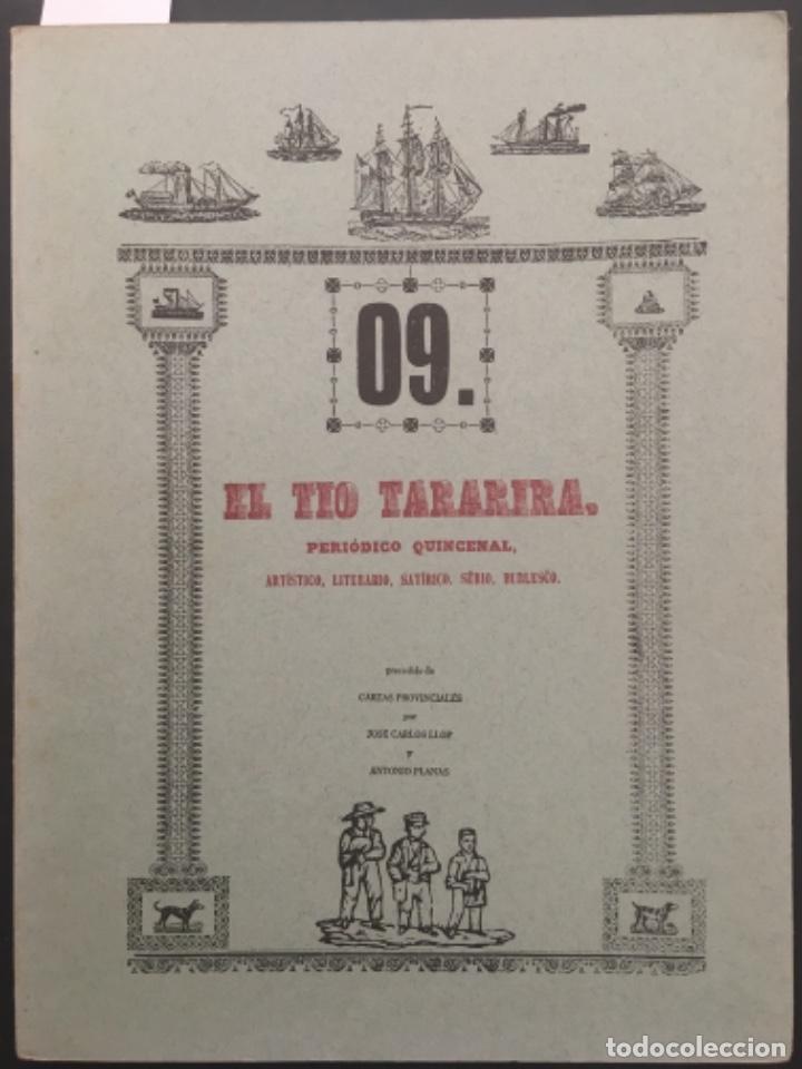 Coleccionismo de revistas y peri&oacute;dicos: EL TIO TARARIRA, PERIODICO QUINCENAL ARTISTICO, LITERARIO, JOSE CARLOS LLOP Y ANTONIO PLANAS