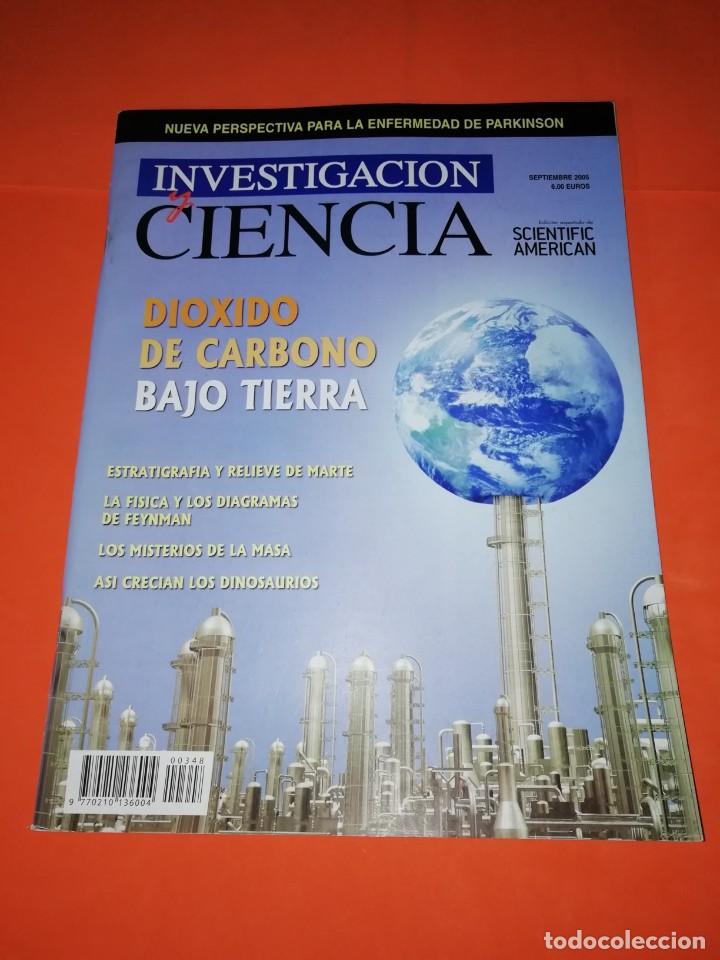 Coleccionismo de Revistas y Peri&oacute;dicos: INVESTIGACION Y CIENCIA. SEPTIEMBRE 2005. PRENSA CIENTIFICA 2005