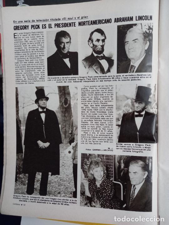 Sammeln von Zeitschriften und Zeitungen: gregory peck lincoln