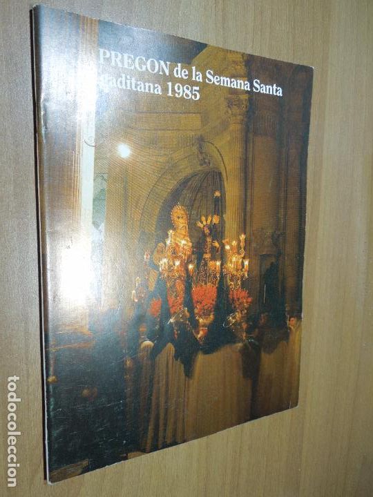 Colecionismo de Revistas e Jornais: PREGON DE LA SEMANA SANTA GADITANA 1985 - JULIAN BLASCO MOYANO - FRANCISCO GUTIERREZ MARTIN -48-PG
