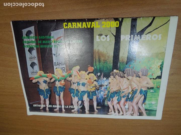 Coleccionismo de Revistas y Peri&oacute;dicos: CARNAVAL C&Aacute;DIZ 2000 - LOS PRIMEROS - CHIRIGOTA GADITANA - ANTIGUOS LOS MALOS DE LA PELICULA
