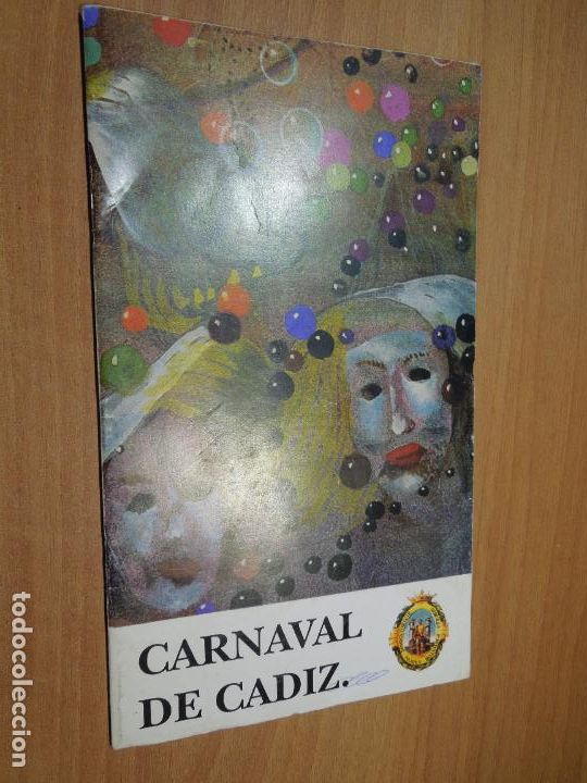 Coleccionismo de Revistas y Peri&oacute;dicos: CARNAVAL DE CADIZ . PROGRAMA OFICIAL Y EN CONVENIO 1990 - INTER&Eacute;S TURISTICO