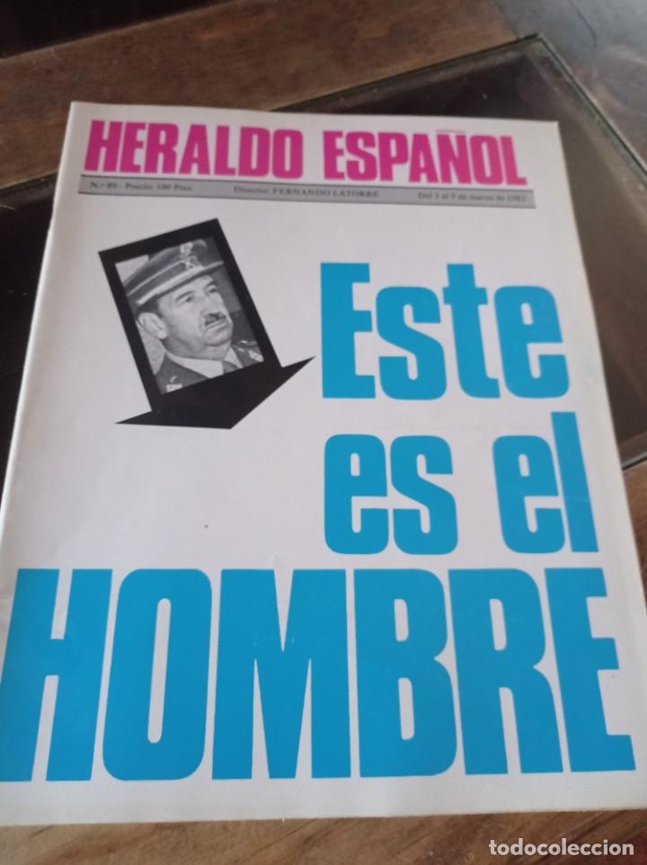 Collection Magazines and Newspapers: REVISTA HERALDO ESPA&Ntilde;OL, NUM 89, 3 MARZO DE 1982 . ESTE ES EL HOMBRE REF. UR MES