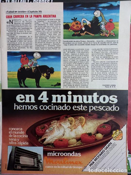 Coleccionismo de Revistas y Peri&oacute;dicos: FUTBOL EN ACCION NARANJITO clementina CAPITULO 20 mexico