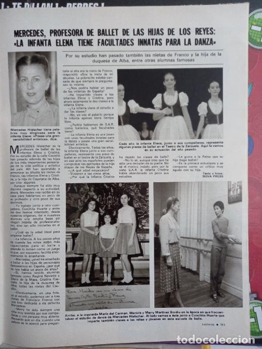 Coleccionismo de revistas y peri&oacute;dicos: mercedes profesora de ballet de la infanta elena