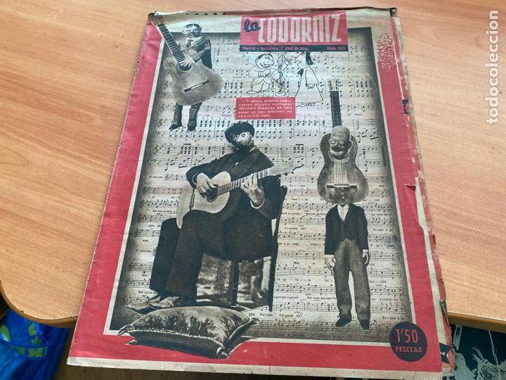 Coleccionismo de Revistas y Peri&oacute;dicos: LA CODORNIZ N&ordm; 243 PORTADA HERREROS. 7 ABRIL 1946 (COD2)