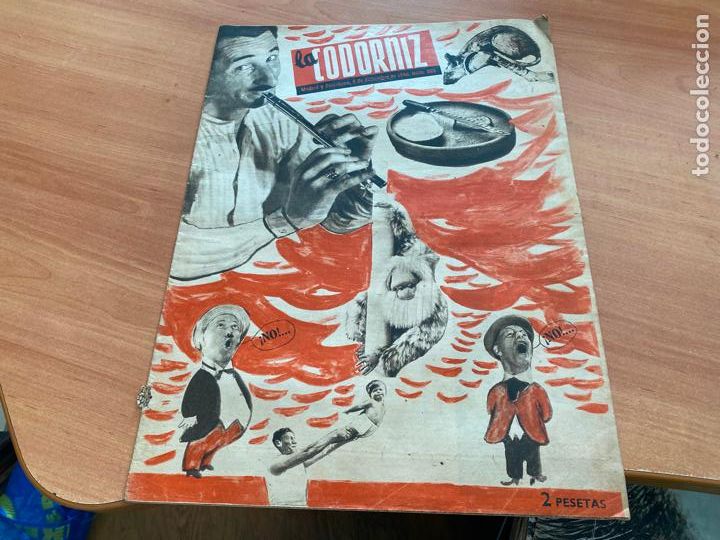 Coleccionismo de Revistas y Peri&oacute;dicos: LA CODORNIZ N&ordm; 265 PORTADA HERREROS. 8 DICIEMBRE 1946 (COD2)