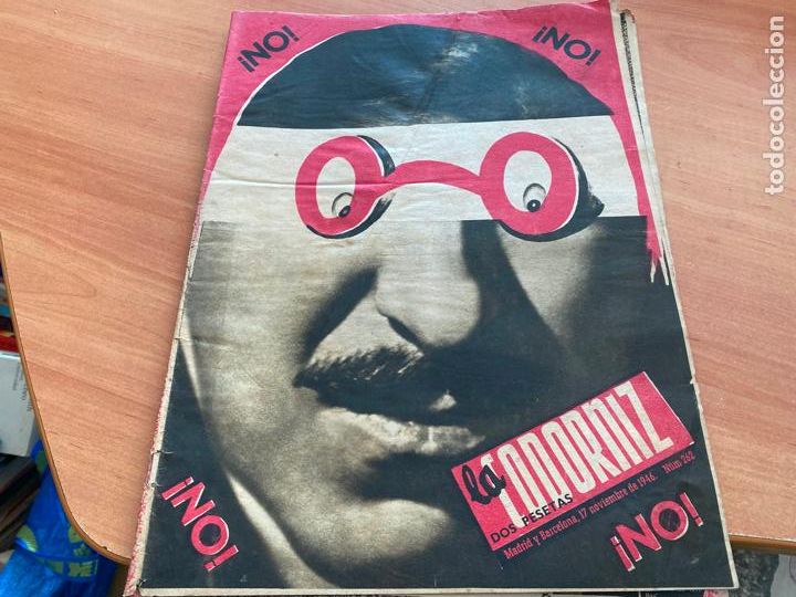 Coleccionismo de Revistas y Peri&oacute;dicos: LA CODORNIZ N&ordm; 262 PORTADA HERREROS. 17 NOVIEMBRE 1946 (COD2)