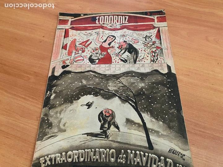 Coleccionismo de Revistas y Peri&oacute;dicos: LA CODORNIZ N&ordm; 267 PORTADA HERREROS. 22 DICIEMBRE 1946 EXTRAORDINARIO DE NAVIDAD (COD2)