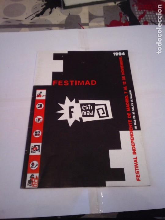 Coleccionismo de revistas y peri&oacute;dicos: FESTIMAD - 1994 - REVISTA RESUMEN CON TODOS LOS CONCIERTOS - BUEN ESTADO - GORBAUD - cj 167