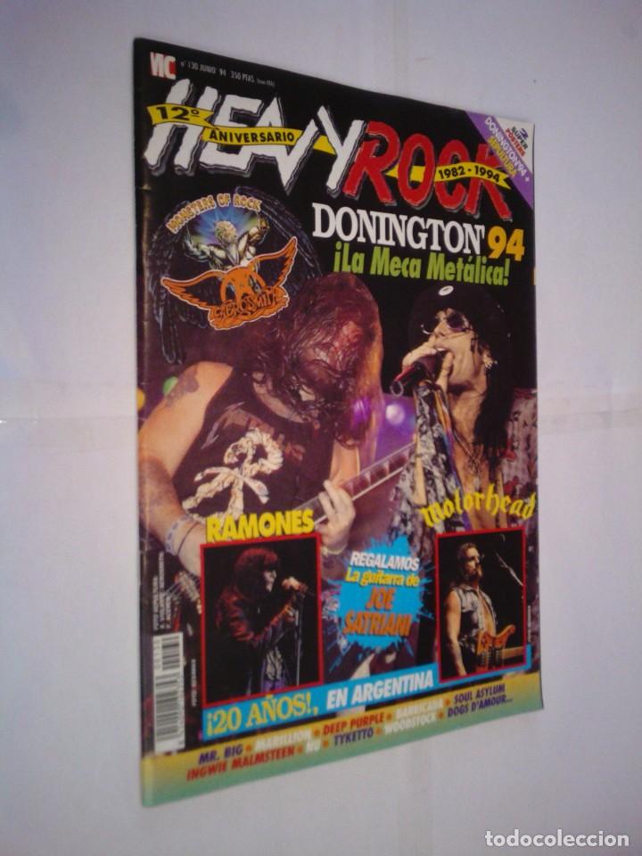Coleccionismo de revistas y peri&oacute;dicos: HEAVY ROCK - NUMERO 130 - DOMINGTON 94 - CON EL SUPERPOSTER - GORBAUD