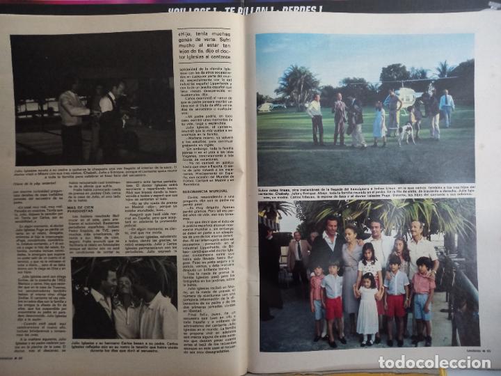 Coleccionismo de Revistas y Peri&oacute;dicos: REENCUENTRO DE JULIO IGLESIAS Y SU PADRE TRAS EL SECUESTRO