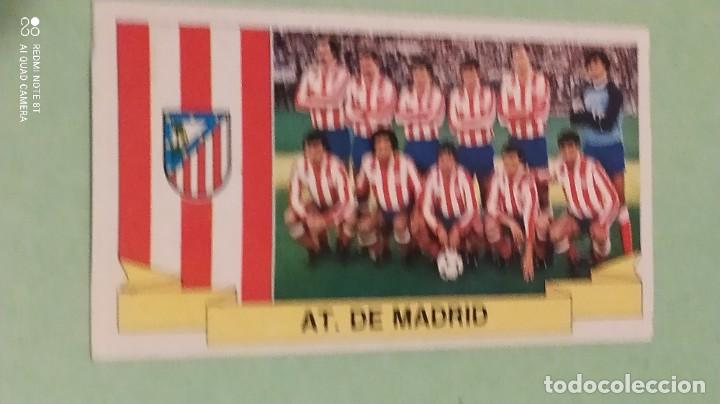 Coleccionismo de revistas y peri&oacute;dicos: ALINEACION ATLETICO DE MADRID ESTE 85 86 1985 1986 RECUPERADO