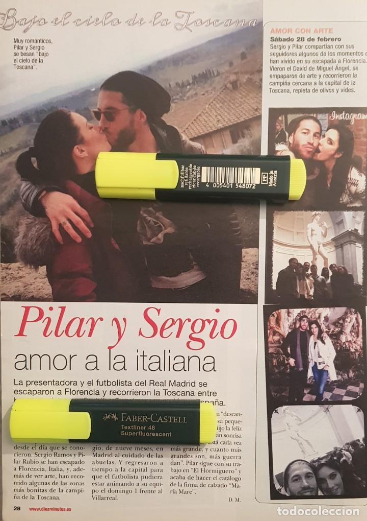 Coleccionismo de Revistas y Peri&oacute;dicos: Reportaje de Pilar Rubio y Sergio Ramos 11.03.2015