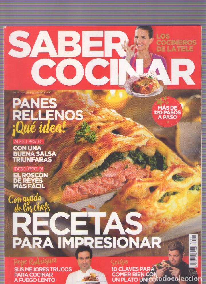 Collezionismo di Riviste e Giornali: SABER COCINAR N&ordm; 34 - Marzo 2017