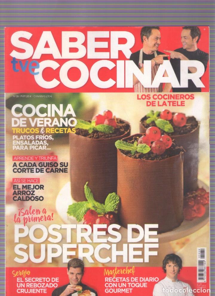 Collezionismo di Riviste e Giornali: SABER COCINAR N&ordm; 39 - Agosto 2017
