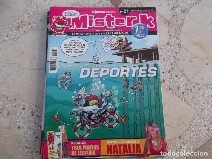 Collezionismo di Riviste e Giornali: mister k n&ordm; 21, deportes, del jueves