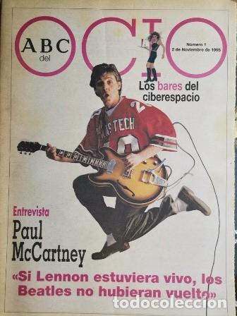 Coleccionismo de Revistas y Peri&oacute;dicos: ABC DEL OCIO NUMERO 1 2 DE NOVIEMBRE DE 1995 - A-PERIODI-0215
