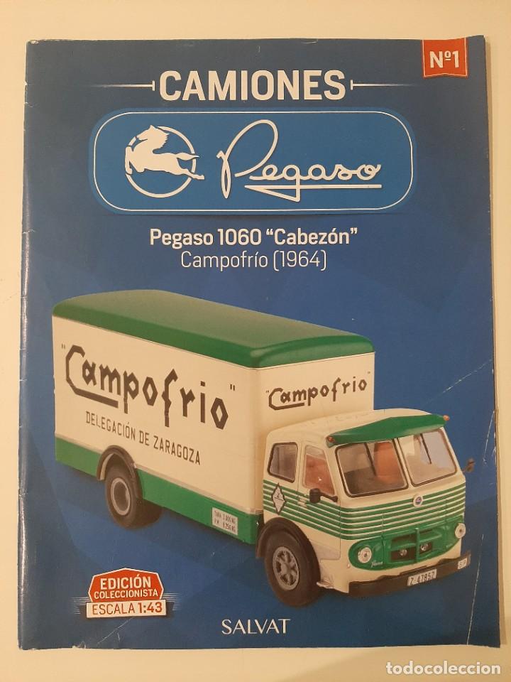Coleccionismo de revistas y peri&oacute;dicos: CAMIONES PEGASO. FASC&Iacute;CULO N&ordm; 1. PEGASO 1060 CABEZ&Oacute;N CAMPOFR&Iacute;O. SIN CAMI&Oacute;N