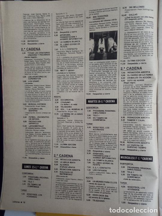 Sammeln von Zeitschriften und Zeitungen: la campana del infierno Renaud Verley, Viveca Lindfors, Alfredo Mayo, Maribel Mart&iacute;n, Nuria Gimeno,