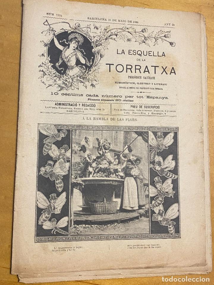 Collection Magazines and Newspapers: LA ESQUELLA DE LA TORRATXA NUM 1114 MAIG 1900