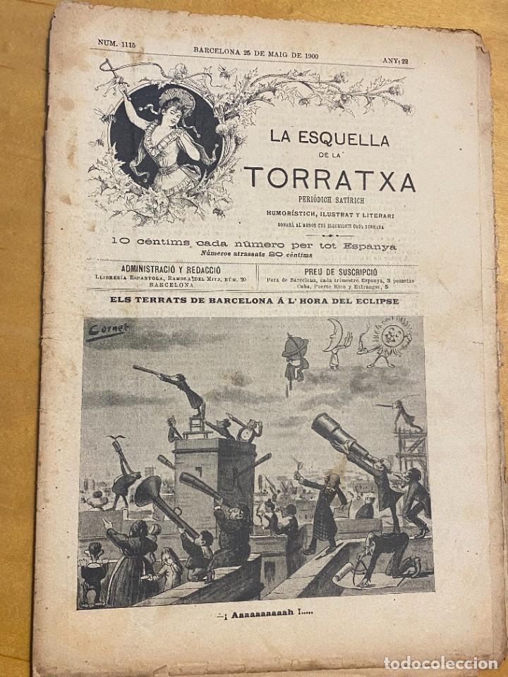 Collection Magazines and Newspapers: LA ESQUELLA DE LA TORRATXA NUM 1115 MAIG 1900