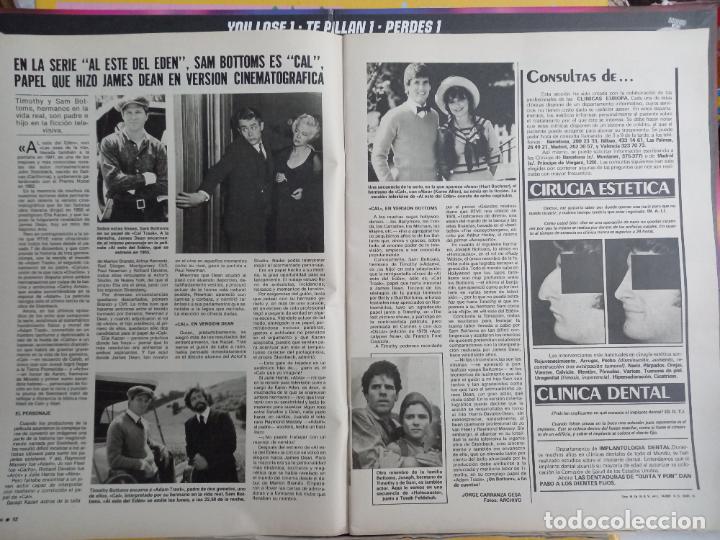 Coleccionismo de Revistas y Peri&oacute;dicos: AL ESTE DEL EDEN JAMES DEAN SAM BOTTOMS