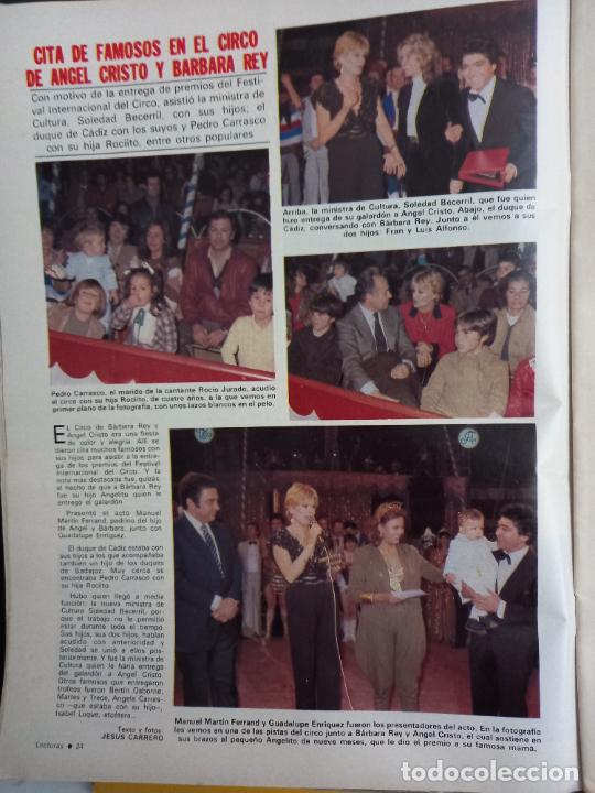 Coleccionismo de Revistas y Peri&oacute;dicos: BARBARA REY ANGEL CRISTO ROCIO CARRASCO PEDRO