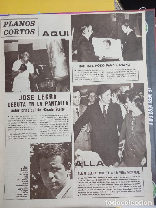 Coleccionismo de Revistas y Peri&oacute;dicos: JOSE LEGRA ALAIN DELON RAPHAEL ROMMY SCHNEIDER ROMY