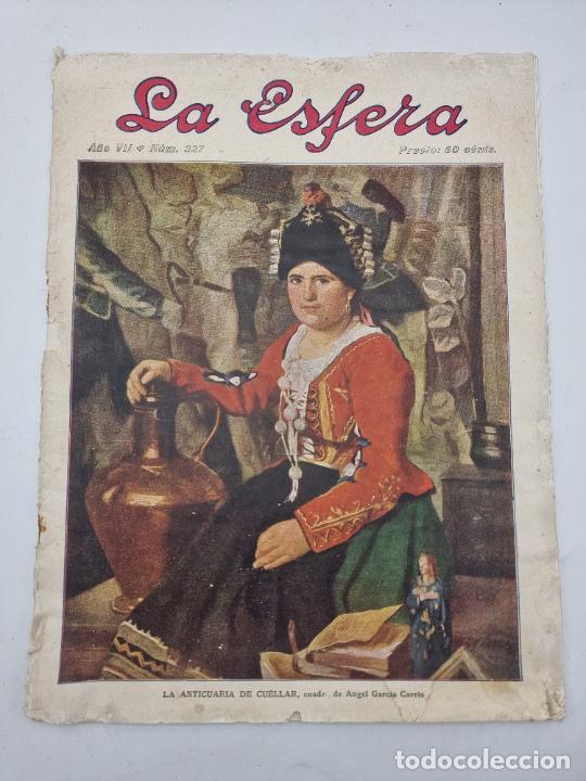 Colecionismo de Revistas e Jornais: REVISTA LA ESFERA. LA ANTICUARIA DE CUELLAR. 19 DE JUNIO DE 1920. NUM, 337.
