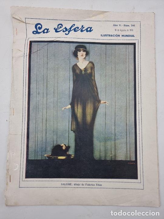 Collection Magazines and Newspapers: REVISTA LA ESFERA. SALOME. A&Ntilde;O1918. NUM, 241.